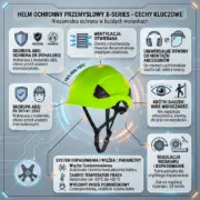 Hełm do prac na wysokości SALLET NEON