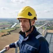 Żółty hełm przemysłowy SALLET