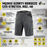 Męskie szorty robocze CXS