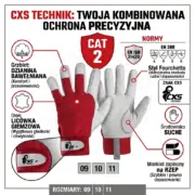 Rękawice robocze CXS TECHNIK
