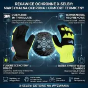 Zimowe rękawice robocze X-SELBY