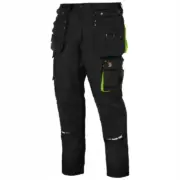 Czarne spodnie monterskie ZEUS Black