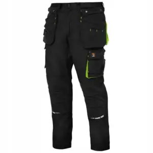 Czarne spodnie monterskie ZEUS Black